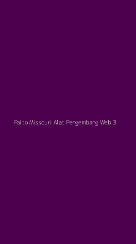 Tampilan Antarmuka Aplikasi Paito Missouri Alat Pengembang Web - 3