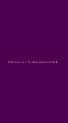 Tampilan Antarmuka Aplikasi Paito Papua Nugini Aplikasi Kebugaran Android - 4