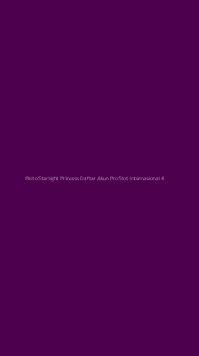 Tampilan Antarmuka Aplikasi Paito Starlight Princess Daftar Akun Pro Slot Internasional - 4