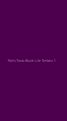 Tampilan Antarmuka Aplikasi Paito Texas Musik Lite Terbaru - 1