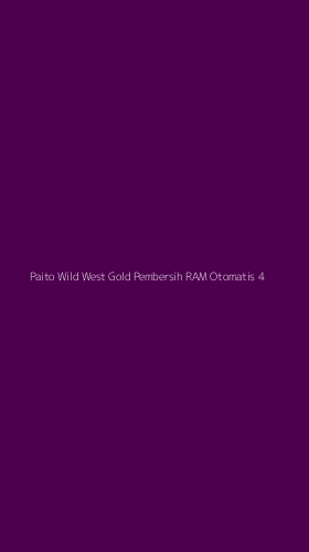 Tampilan Antarmuka Aplikasi Paito Wild West Gold Pembersih Ram Otomatis - 4