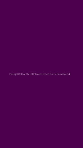 Tampilan Antarmuka Aplikasi Paitogel Daftar Portal Informasi Game Online Terupdate - 4