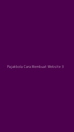 Tampilan Antarmuka Aplikasi Pajakbola Cara Membuat Website - 3