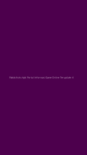 Tampilan Antarmuka Aplikasi Pakdoltoto Apk Portal Informasi Game Online Terupdate - 4