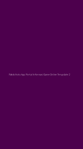 Tampilan Antarmuka Aplikasi Pakdoltoto App Portal Informasi Game Online Terupdate - 2