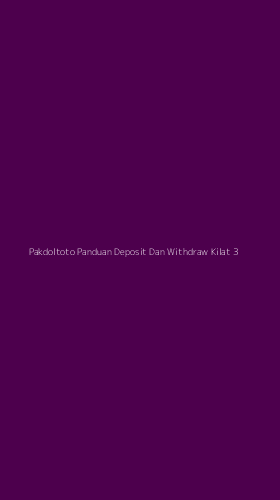 Tampilan Antarmuka Aplikasi Pakdoltoto Panduan Deposit Dan Withdraw Kilat - 3