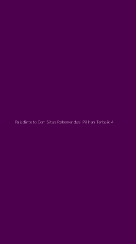 Tampilan Antarmuka Aplikasi Paladintoto Com Situs Rekomendasi Pilihan Terbaik - 4