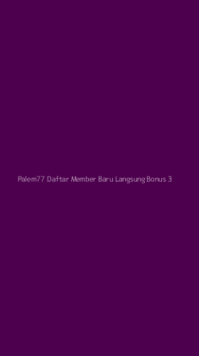 Tampilan Antarmuka Aplikasi Palem77 Daftar Member Baru Langsung Bonus - 3