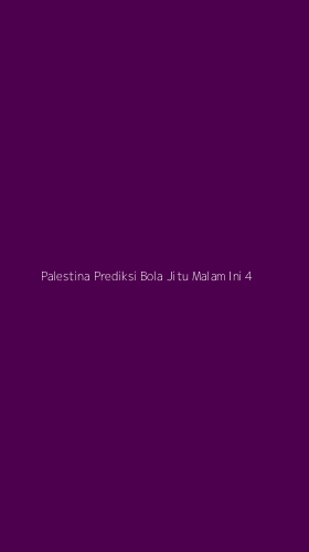 Tampilan Antarmuka Aplikasi Palestina Prediksi Bola Jitu Malam Ini - 4