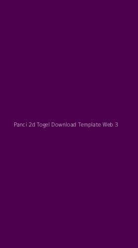 Tampilan Antarmuka Aplikasi Panci 2d Togel Download Template Web - 3