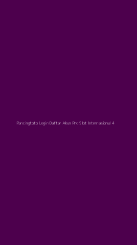 Tampilan Antarmuka Aplikasi Pancingtoto Login Daftar Akun Pro Slot Internasional - 4