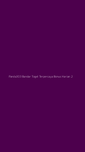 Tampilan Antarmuka Aplikasi Panda303 Bandar Togel Terpercaya Bonus Harian - 2
