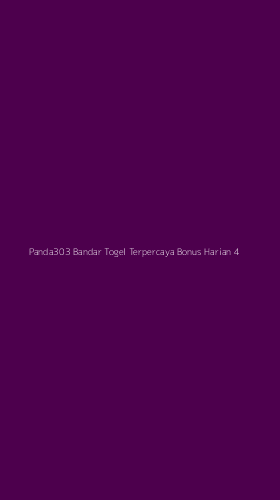 Tampilan Antarmuka Aplikasi Panda303 Bandar Togel Terpercaya Bonus Harian - 4