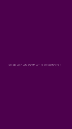 Tampilan Antarmuka Aplikasi Panen33 Login Data Sgp Hk Sdy Terlengkap Hari Ini - 4