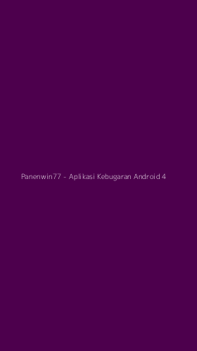 Tampilan Antarmuka Aplikasi Panenwin77 - Aplikasi Kebugaran Android - 4