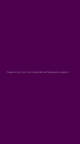 Tampilan Antarmuka Aplikasi Pangerantoto2 Com Situs Dengan Metode Pembayaran Lengkap - 2