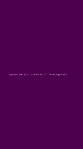 Tampilan Antarmuka Aplikasi Pangerantoto2 Rtp Data Sgp Hk Sdy Terlengkap Hari Ini - 1