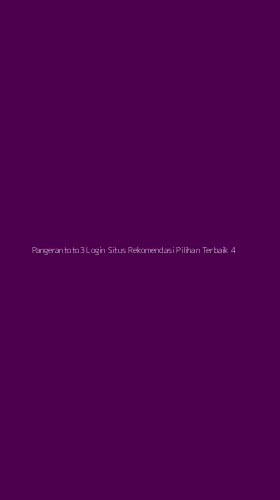 Tampilan Antarmuka Aplikasi Pangerantoto3 Login Situs Rekomendasi Pilihan Terbaik - 4