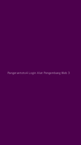Tampilan Antarmuka Aplikasi Pangerantoto4 Login Alat Pengembang Web - 3