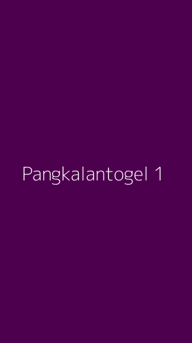 Tampilan Antarmuka Aplikasi Pangkalantogel - 1