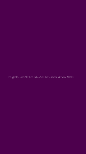Tampilan Antarmuka Aplikasi Pangkalantoto2 Online Situs Slot Bonus New Member 100 - 3