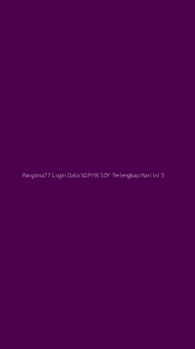 Tampilan Antarmuka Aplikasi Panglima77 Login Data Sgp Hk Sdy Terlengkap Hari Ini - 3