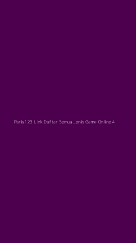 Tampilan Antarmuka Aplikasi Paris123 Link Daftar Semua Jenis Game Online - 4