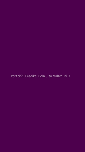 Tampilan Antarmuka Aplikasi Partai99 Prediksi Bola Jitu Malam Ini - 3