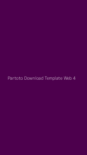 Tampilan Antarmuka Aplikasi Partoto Download Template Web - 4