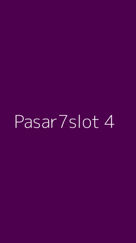 Tampilan Antarmuka Aplikasi Pasar7slot - 4