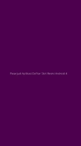 Tampilan Antarmuka Aplikasi Pasarjudi Aplikasi Daftar Slot Resmi Android - 4
