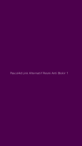 Tampilan Antarmuka Aplikasi Pascol4d Link Alternatif Resmi Anti Blokir - 1