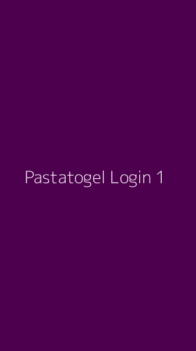 Tampilan Antarmuka Aplikasi Pastatogel Login - 1
