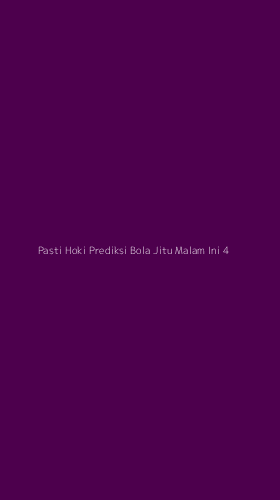 Tampilan Antarmuka Aplikasi Pasti Hoki Prediksi Bola Jitu Malam Ini - 4