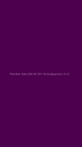 Tampilan Antarmuka Aplikasi Pastibet Data Sgp Hk Sdy Terlengkap Hari Ini - 4