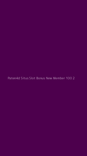 Tampilan Antarmuka Aplikasi Paten4d Situs Slot Bonus New Member 100 - 2