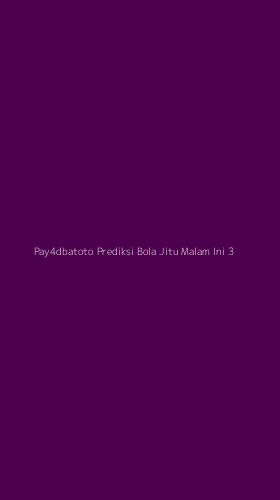 Tampilan Antarmuka Aplikasi Pay4dbatoto Prediksi Bola Jitu Malam Ini - 3