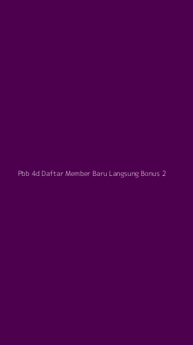 Tampilan Antarmuka Aplikasi Pbb 4d Daftar Member Baru Langsung Bonus - 2
