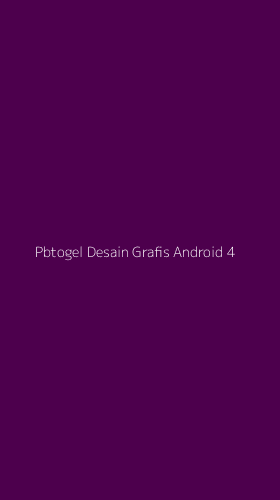 Tampilan Antarmuka Aplikasi Pbtogel Desain Grafis Android - 4