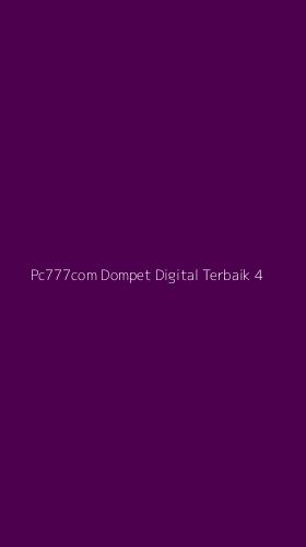 Tampilan Antarmuka Aplikasi Pc777com Dompet Digital Terbaik - 4