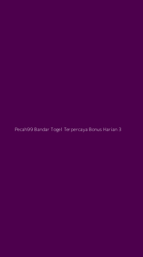 Tampilan Antarmuka Aplikasi Pecah99 Bandar Togel Terpercaya Bonus Harian - 3