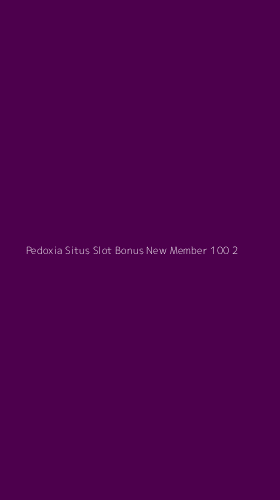 Tampilan Antarmuka Aplikasi Pedoxia Situs Slot Bonus New Member 100 - 2