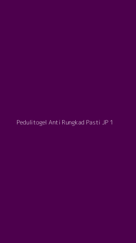 Tampilan Antarmuka Aplikasi Pedulitogel Anti Rungkad Pasti Jp - 1