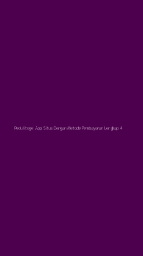Tampilan Antarmuka Aplikasi Pedulitogel App Situs Dengan Metode Pembayaran Lengkap - 4