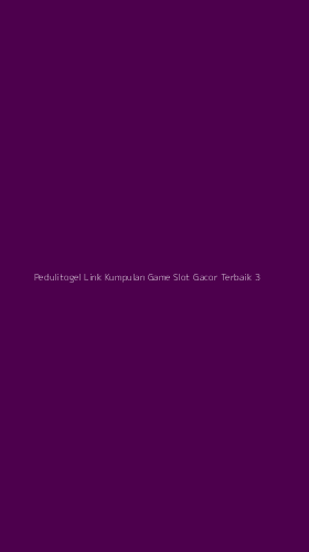 Tampilan Antarmuka Aplikasi Pedulitogel Link Kumpulan Game Slot Gacor Terbaik - 3