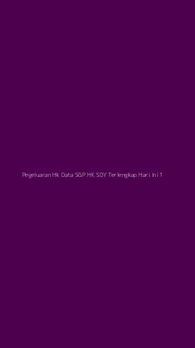 Tampilan Antarmuka Aplikasi Pegeluaran Hk Data Sgp Hk Sdy Terlengkap Hari Ini - 1