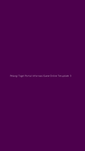 Tampilan Antarmuka Aplikasi Pelangi Togel Portal Informasi Game Online Terupdate - 3