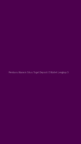 Tampilan Antarmuka Aplikasi Pemburu Maxwin Situs Togel Deposit E Wallet Lengkap - 3