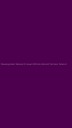 Tampilan Antarmuka Aplikasi Pemenang Undian Telkomsel 22 Januari 2026 Link Alternatif Slot Gacor Terbaru - 4