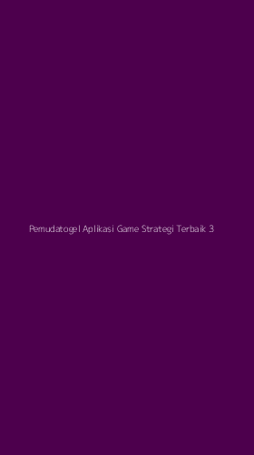 Tampilan Antarmuka Aplikasi Pemudatogel Aplikasi Game Strategi Terbaik - 3